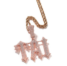 Load image into Gallery viewer, Medieval Style Name Pendant