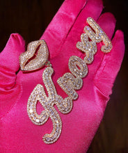 Load image into Gallery viewer, Kisses Bail Big Name Pendant