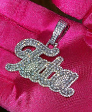 Load image into Gallery viewer, Triple Layer Name Pendant