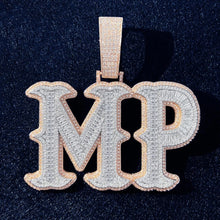 Load image into Gallery viewer, Large Baguette Name Pendant