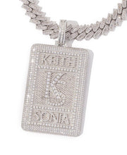 Load image into Gallery viewer, Custom Name Rectangle Pendant