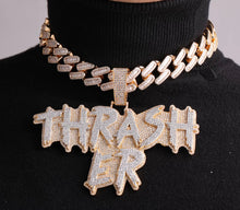 Load image into Gallery viewer, 925 Silver Brush Name Pendant