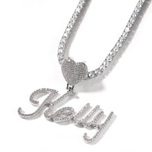 Load image into Gallery viewer, Small Cursive Name Pendant