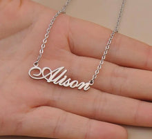 Load image into Gallery viewer, Dainty Name Necklace