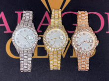 Load image into Gallery viewer, Iced Out White Dial Watch