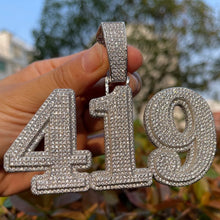 Load image into Gallery viewer, Big Number/Letter Pendant