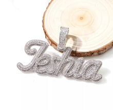 Load image into Gallery viewer, Triple Layer Name Pendant