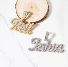 Load image into Gallery viewer, Triple Layer Name Pendant