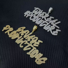 Load image into Gallery viewer, 925 Silver Script Name Pendant