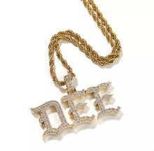 Load image into Gallery viewer, Old English Name Pendant