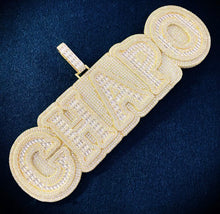 Load image into Gallery viewer, Jumbo Baguette Name Pendant