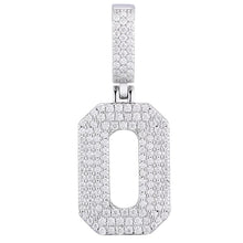 Load image into Gallery viewer, 925 Silver Number Pendant