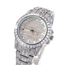 Load image into Gallery viewer, Iced out Baguette watch