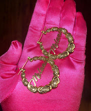 Load image into Gallery viewer, XOXO Hoop Earrings