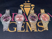 Load image into Gallery viewer, Iced Out Boss Babe Watch