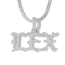 Load image into Gallery viewer, Old English Name Pendant