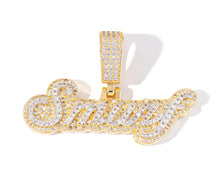 Load image into Gallery viewer, Small Triple Layer Name Pendant