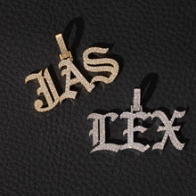 Load image into Gallery viewer, Old English Name Pendant