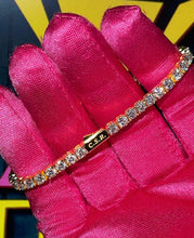 Load image into Gallery viewer, Tennis Bracelet w/ Name Engraving (3mm/4mm/5mm)