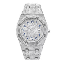 Load image into Gallery viewer, Iced Out Royal Arabic Watch