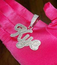 Load image into Gallery viewer, Triple Layer Name Pendant