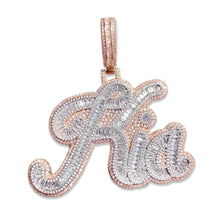 Load image into Gallery viewer, Medium Baguette Name Pendant