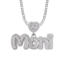 Load image into Gallery viewer, Small baguette Name Pendant