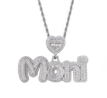 Load image into Gallery viewer, Small baguette Name Pendant