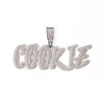 Load image into Gallery viewer, 925 Silver Script Name Pendant