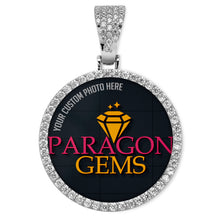 Load image into Gallery viewer, Round Picture Pendant