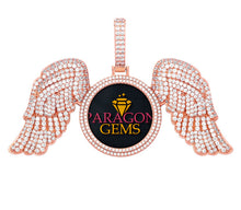 Load image into Gallery viewer, Big Winged Picture Pendant