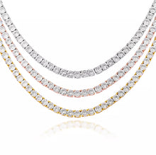 Load image into Gallery viewer, 4mm Tennis Necklace