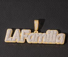 Load image into Gallery viewer, Triple Layer Block 2.0 Name Pendant