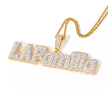 Load image into Gallery viewer, Triple Layer Block 2.0 Name Pendant