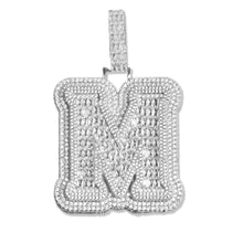 Load image into Gallery viewer, Jumbo Single Letter Baguette Pendant