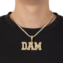 Load image into Gallery viewer, Varsity Style Name Pendant