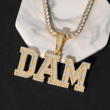 Load image into Gallery viewer, Varsity Style Name Pendant
