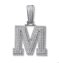 Load image into Gallery viewer, Big Single Letter Block Pendant