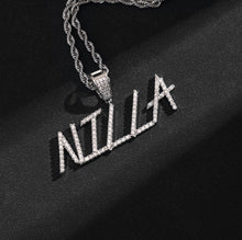 Load image into Gallery viewer, Single Row Name Pendant