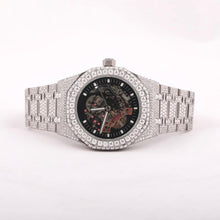Load image into Gallery viewer, RO Skeleton Iced Out Watch (With Logo)

