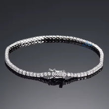 Load image into Gallery viewer, 10k/14k Tennis Bracelet VS1 Lab Diamond (2mm/3mm/4mm)

