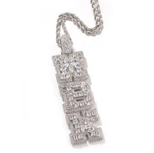 Load image into Gallery viewer, Pear Stone Name Pendant
