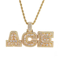 Load image into Gallery viewer, Pear Stone Name Pendant
