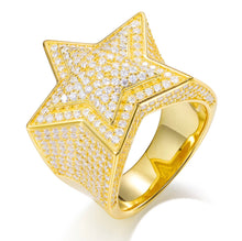 Load image into Gallery viewer, 925 Silver Star Ring
