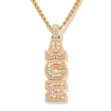 Load image into Gallery viewer, Pear Stone Name Pendant
