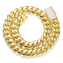 Load image into Gallery viewer, Cuban Link Necklace &amp; Bracelet (12mm-20mm)
