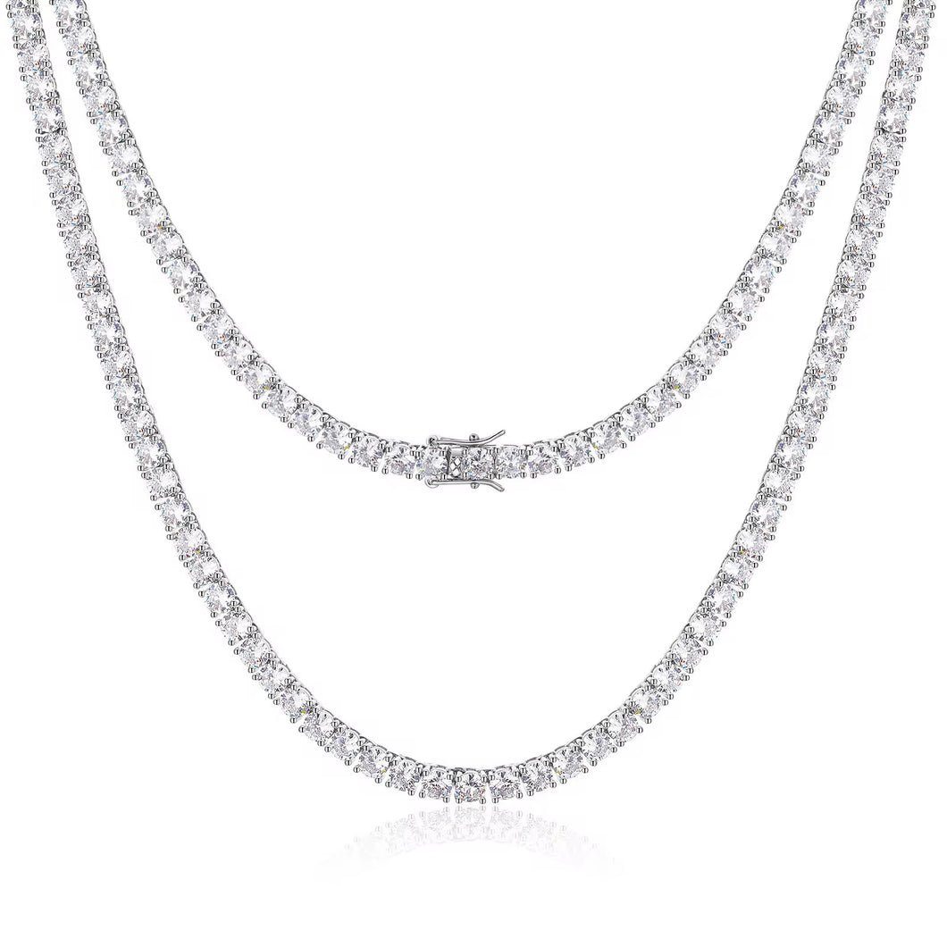 4mm Tennis Necklace