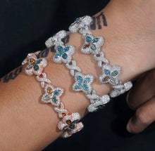 Load image into Gallery viewer, Infiniti flower bracelet
