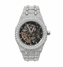 Load image into Gallery viewer, RO Skeleton Iced Out Watch (With Logo)
