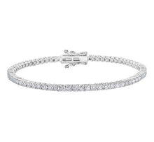 Load image into Gallery viewer, 10k/14k Tennis Bracelet VS1 Lab Diamond (2mm/3mm/4mm)
